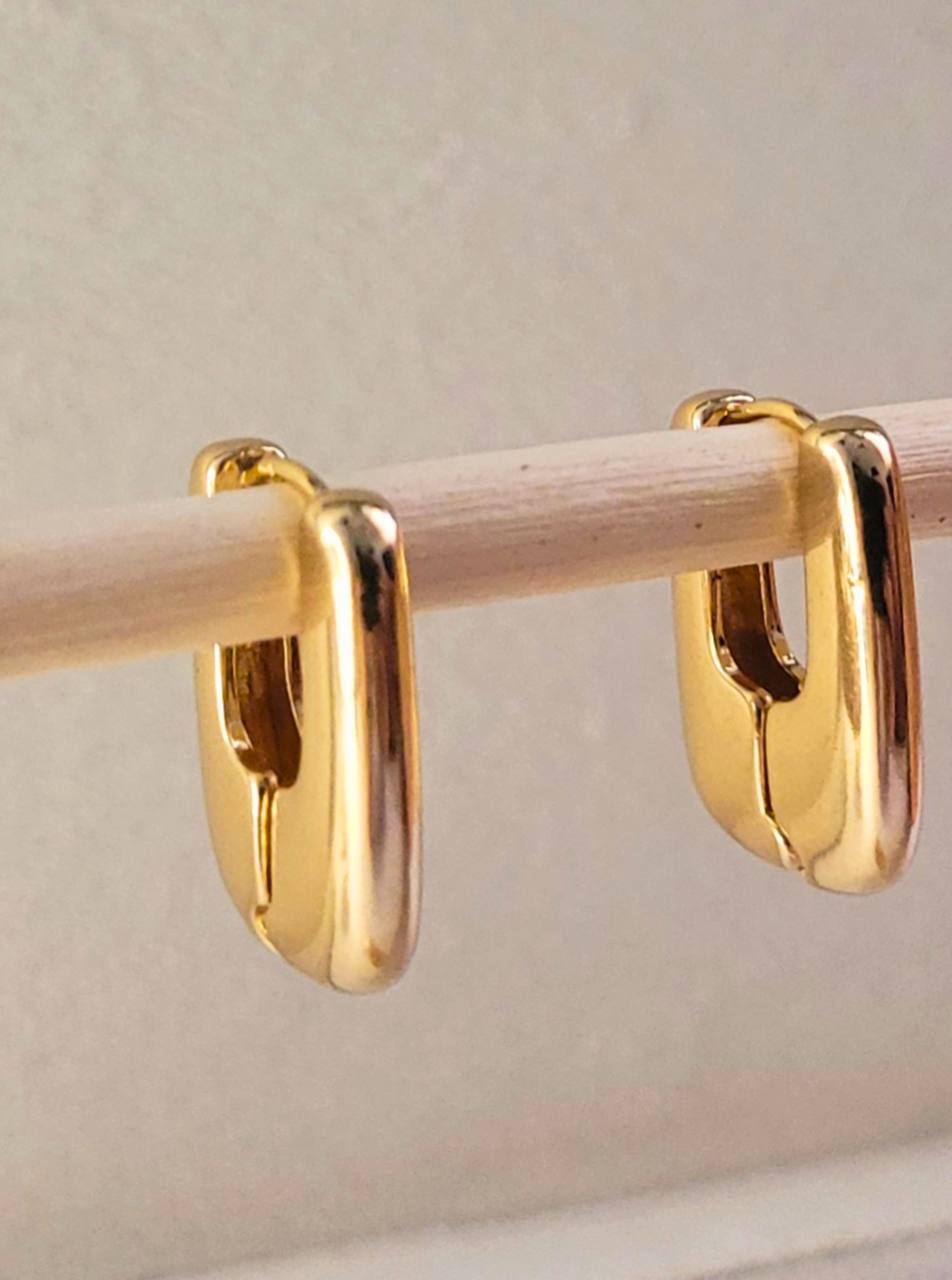 Auric Sculpt Hoops