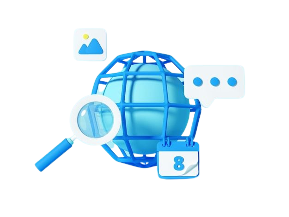 Premium_Photo___3d_illustration_website_search_engine_optimization__illustration_of_world_