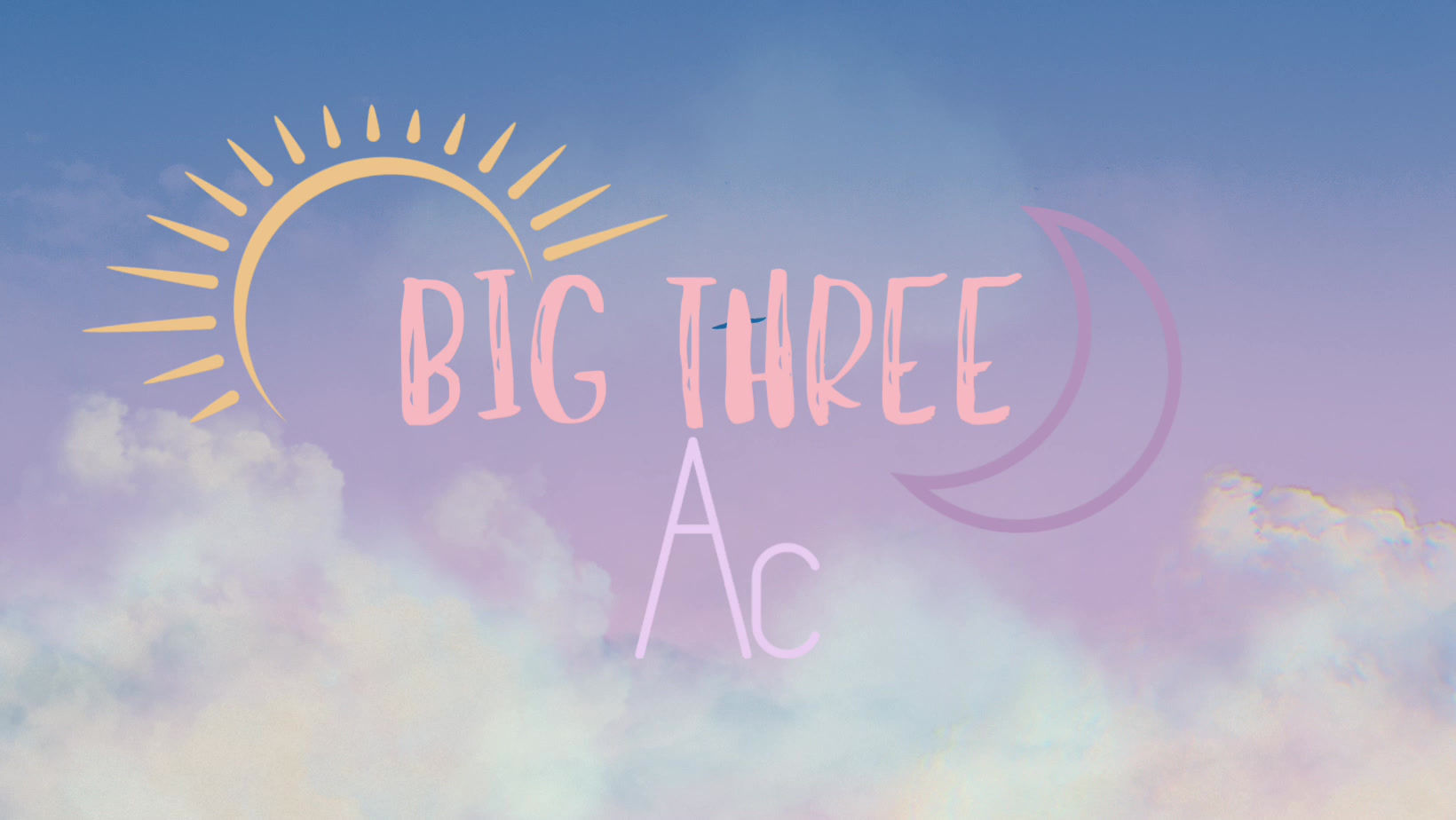BIG Three Astrology Reading