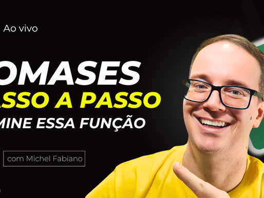 Aulão de Excel: Como Usar SomaSES em suas Planilhas no Excel Passo a Passo
