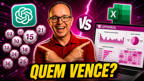ChatGPT vs Minha Planilha: Quem Faz Mais Pontos na Lotofácil?