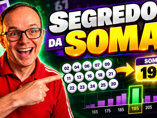 LOTOFÁCIL: Onde a SOMA dos 15 números mais cai?