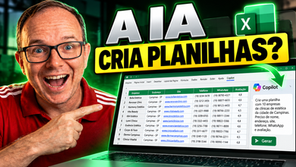 Copilot no Excel: como criar planilhas com IA em segundos
