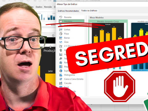Crie Modelos de Gráficos no Excel com esse SEGREDO!