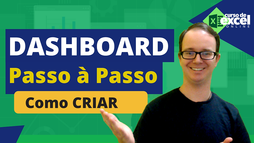 Como CRIAR DASHBOARD no EXCEL passo à passo Curso de Excel Online