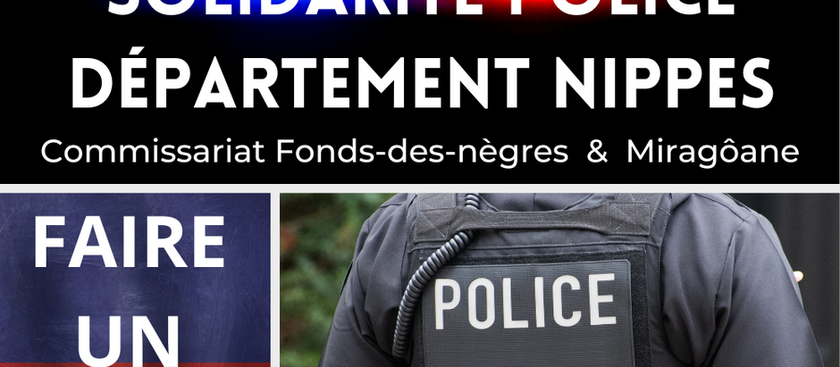 SOLIDARITÉ POLICE DÉPARTEMENT NIPPES