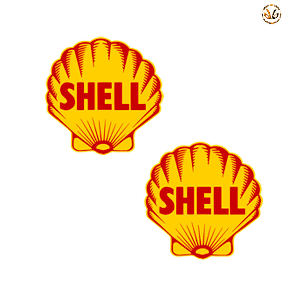 Adesivi vintage shell 1948 Sticker helmet auto moto