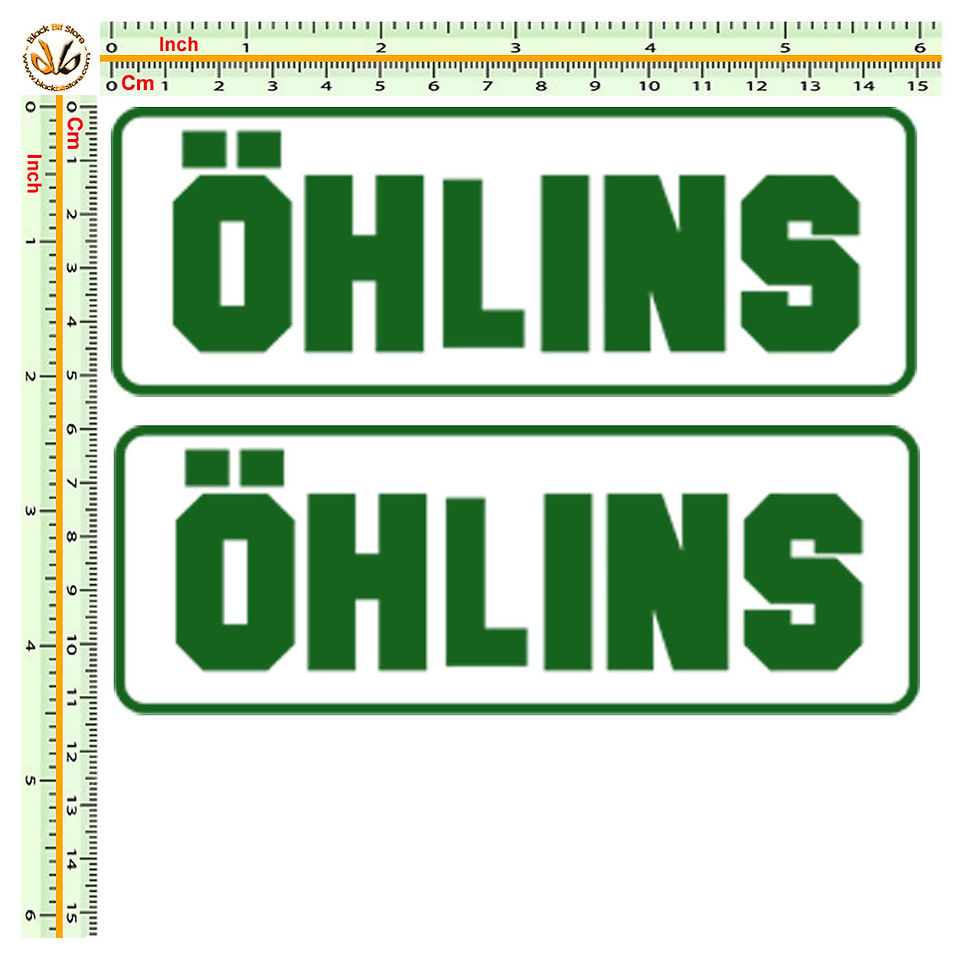 Miniatura: Adesivi Sticker ohlins 2 Pz. Size 15 cm.