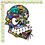 Miniatura: Adesivi Teschio bad skull Sticker bomb auto 1 Pz.