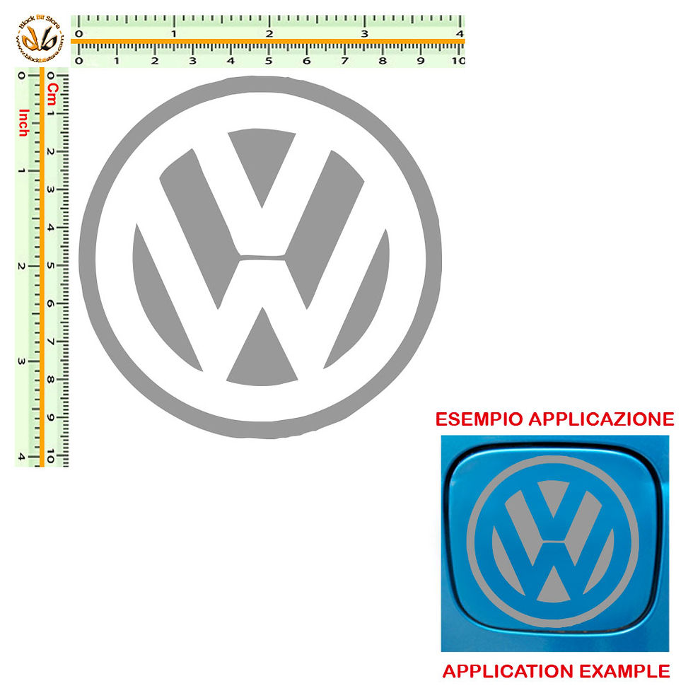 Miniatura: Adesivi serbatoio volkwagen Sticker car tank 1 Pz.