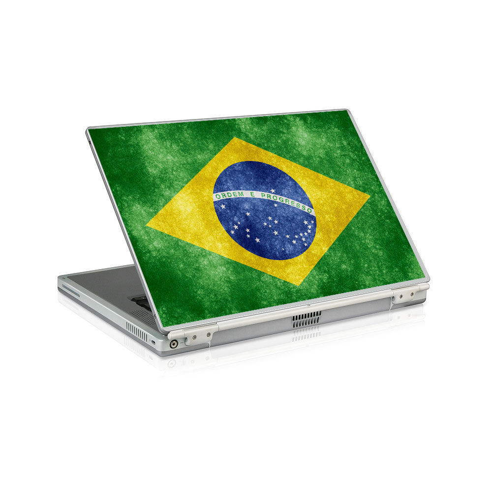 Adesivo Notebook Bandiera Brasile