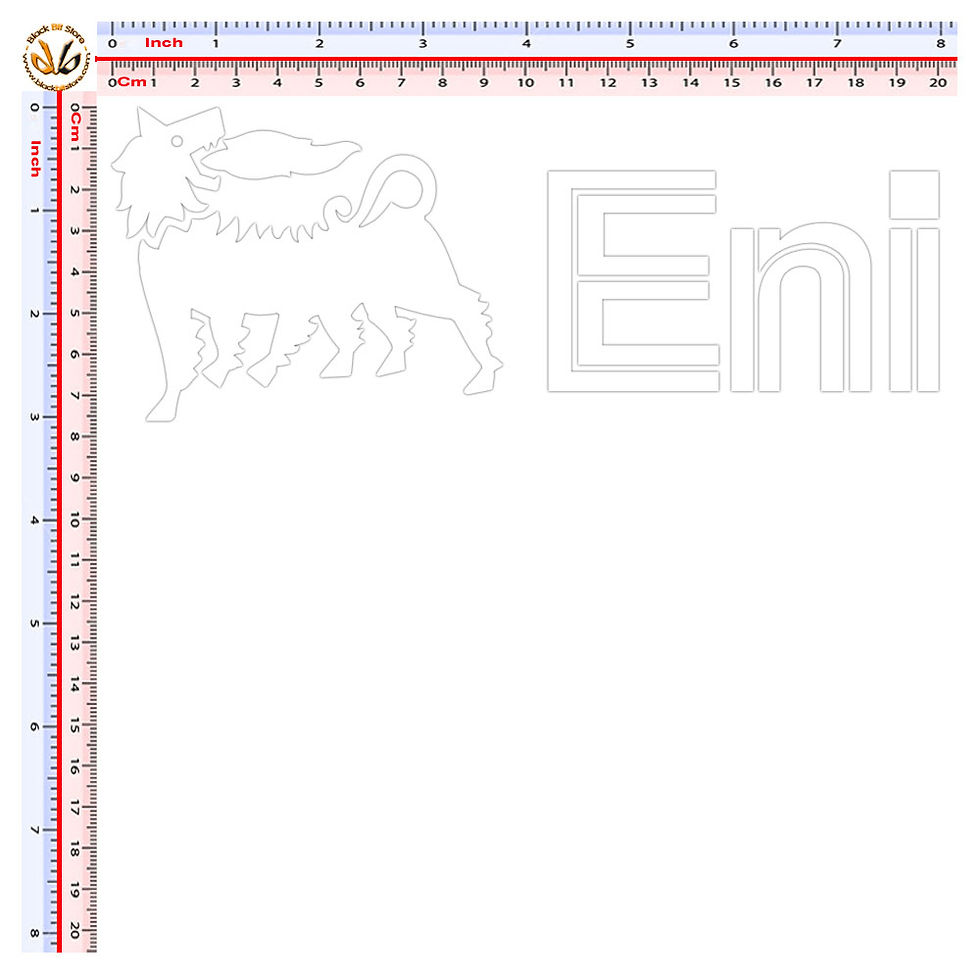 Miniatura: Adesivi Sticker Eni 1 Pz. Size 20 cm