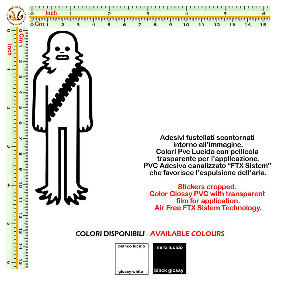 Miniatura: Adesivi famiglia Adult Star Wars Sticker my family 1 pz.