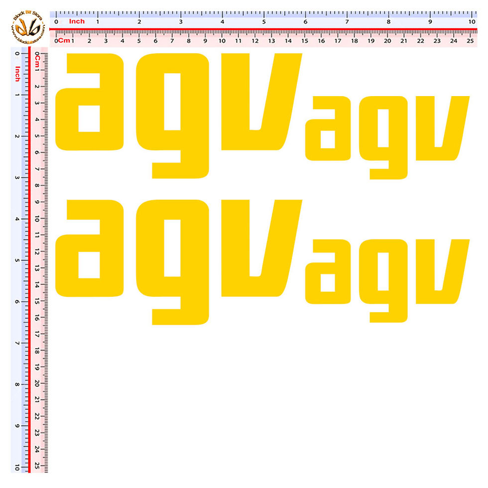 Miniatura: Sticker AGV adesivi 4 pz. Size 10-15 cm.