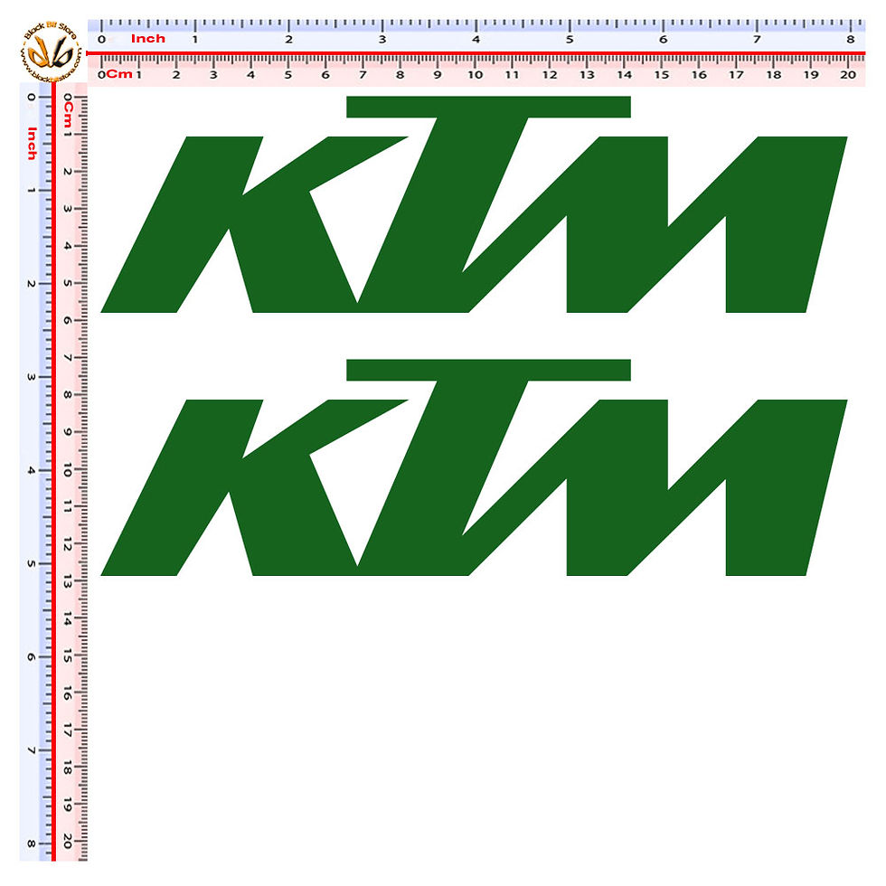 Miniatura: Adesivi Sticker KTM 2 Pz. Size 20 cm.