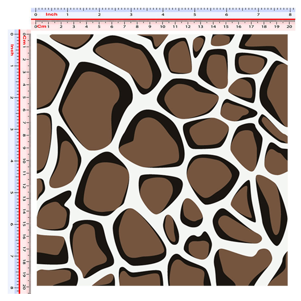 Adesivi serbatoio auto giraffa Sticker car tank 1 Pz. Size 20x20