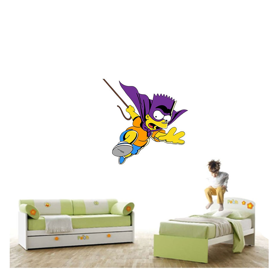 Miniatura: Wall Stickers Super Bart