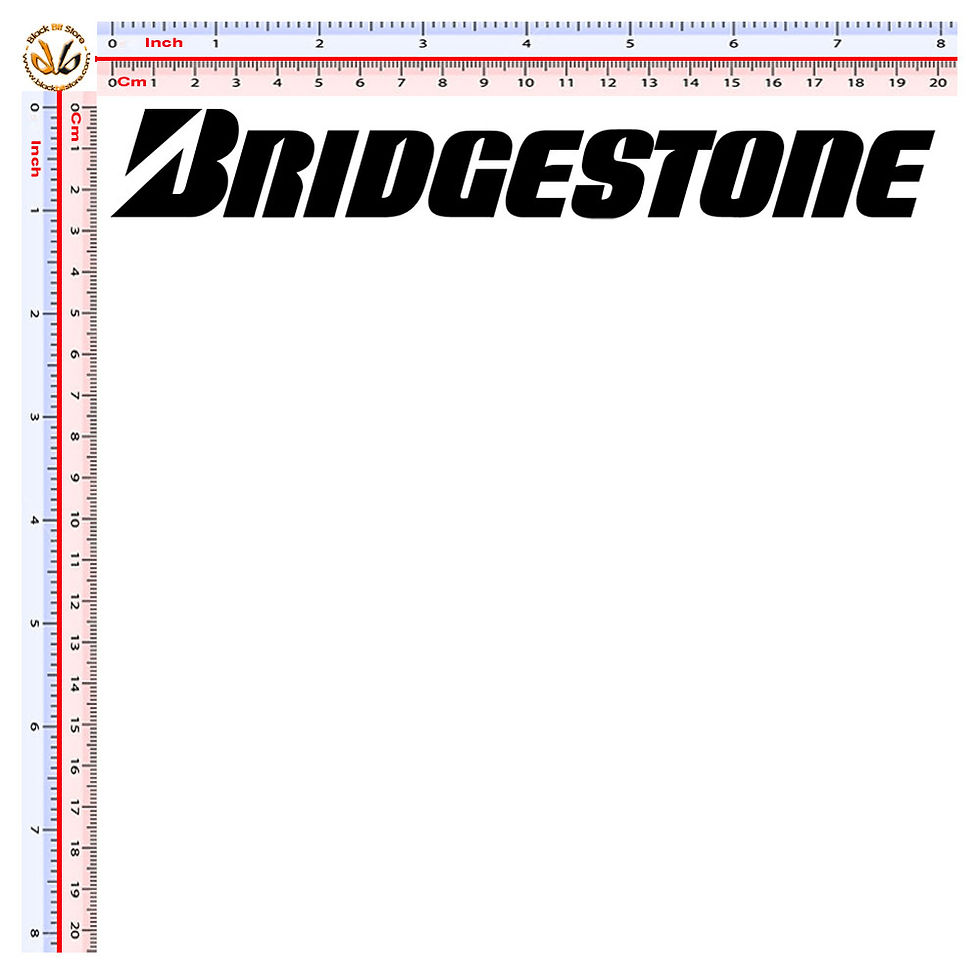 Miniatura: Adesivi sponsor sticker Bridgestone 1 Pz. Size 20 cm