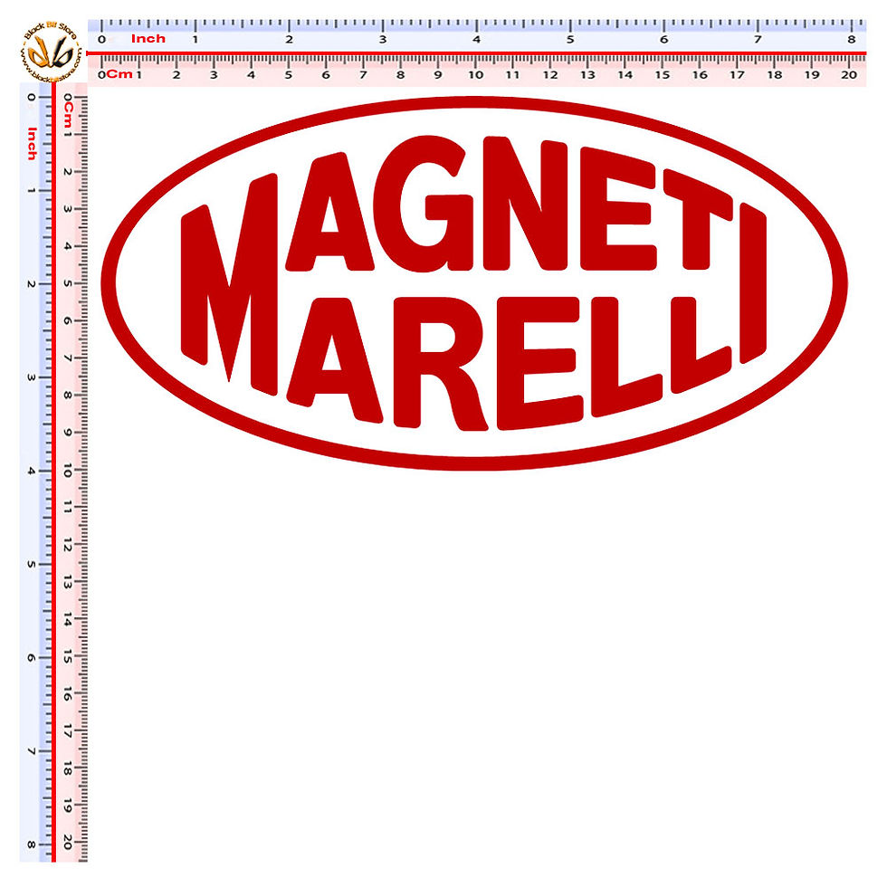 Miniatura: Adesivi Sticker Magneti Marelli 1 Pz. Size 20 cm