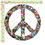 Miniatura: Adesivi pace peace Sticker bomb auto 1 Pz.