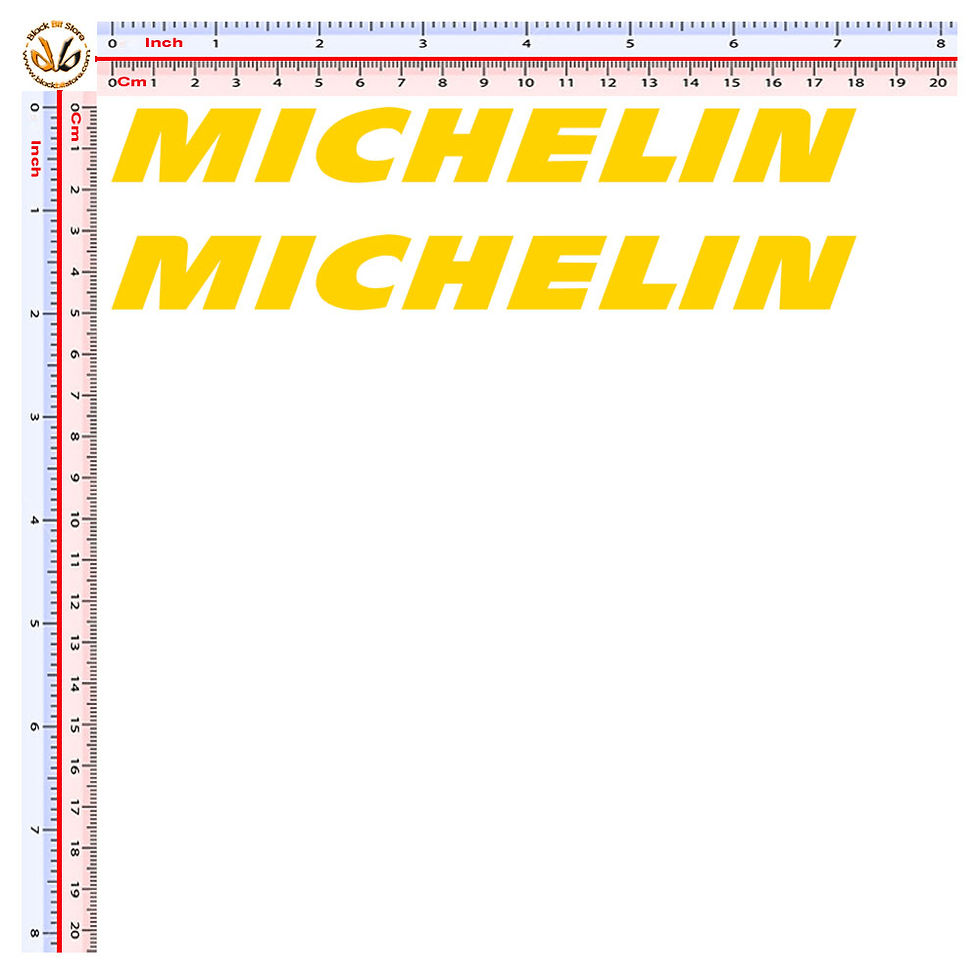Miniatura: Sticker Adesivi Michelin 2 pz. Size 18 cm