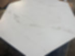 Thumbnail: KALAKATA SREBRNI HEKSAGON 52X60CM