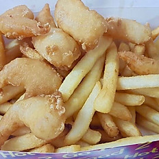 Garlic Popcorn Prawns
