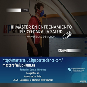 Descuento para colegiados y colegiadas en el III Máster en Entrenamiento Físico para la Salud. 