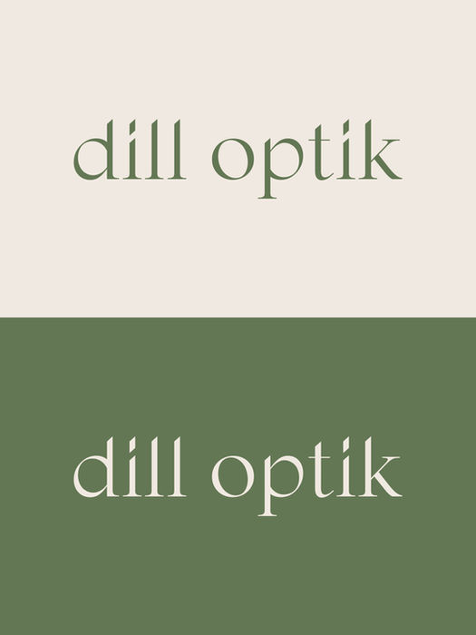 Logodesign von atelier 8048 Nina Ruchti, für Dill Optik