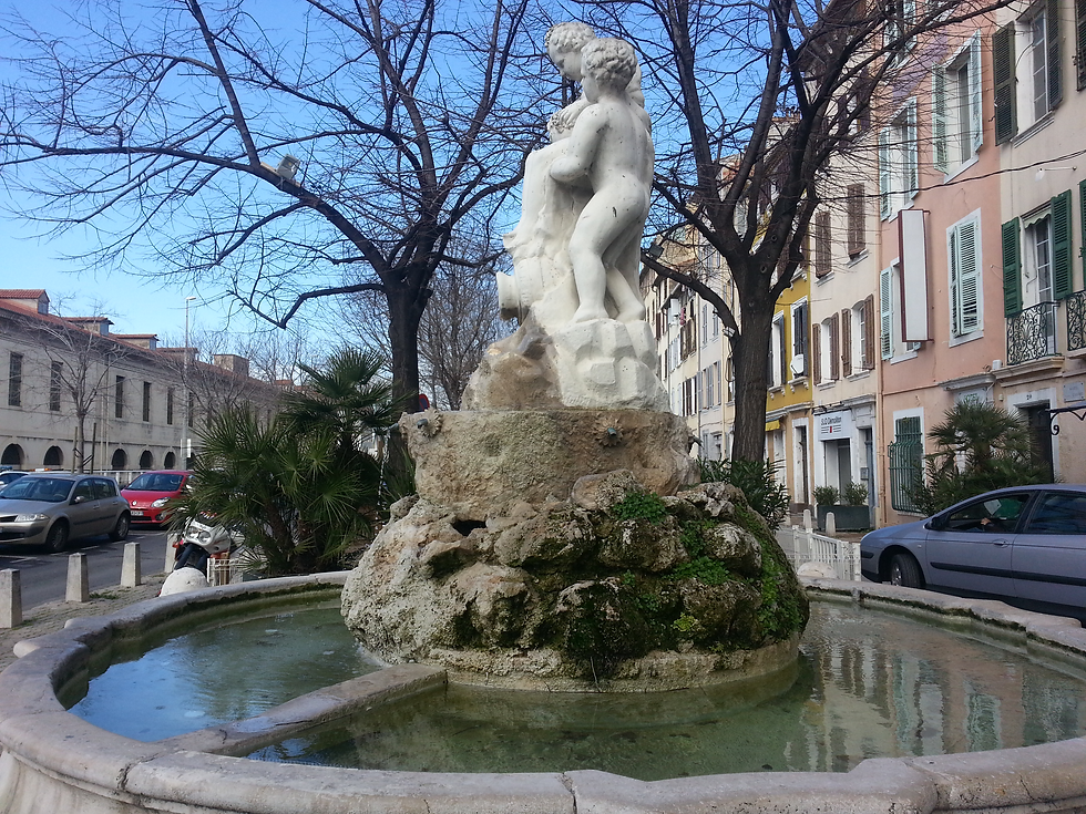 Visite des fontaines de Toulon
