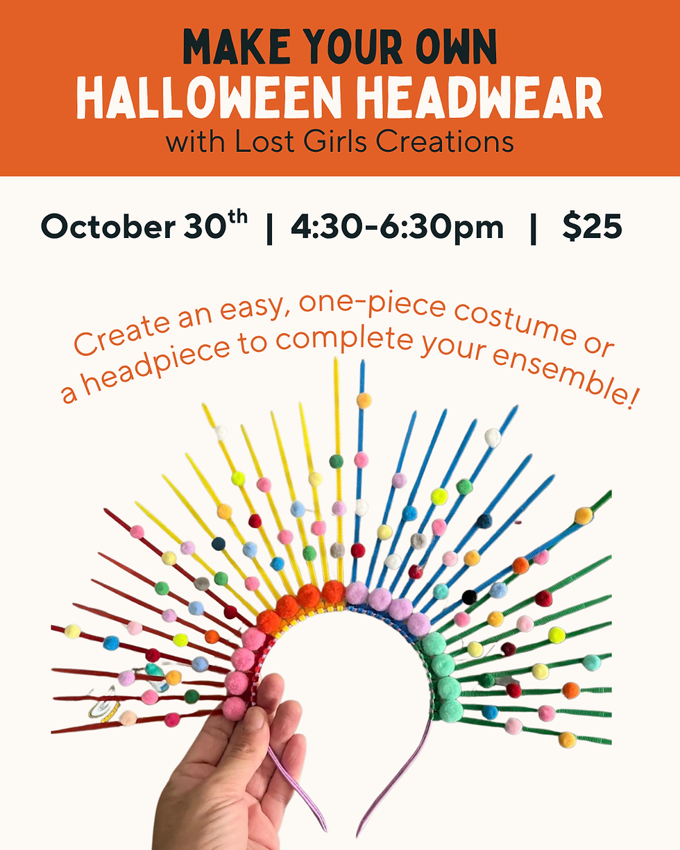 Halloween Headwear with Lost Girls Creations