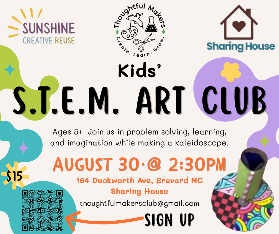 Kids' STEM Art Club - Upcycled Kaleidoscopes