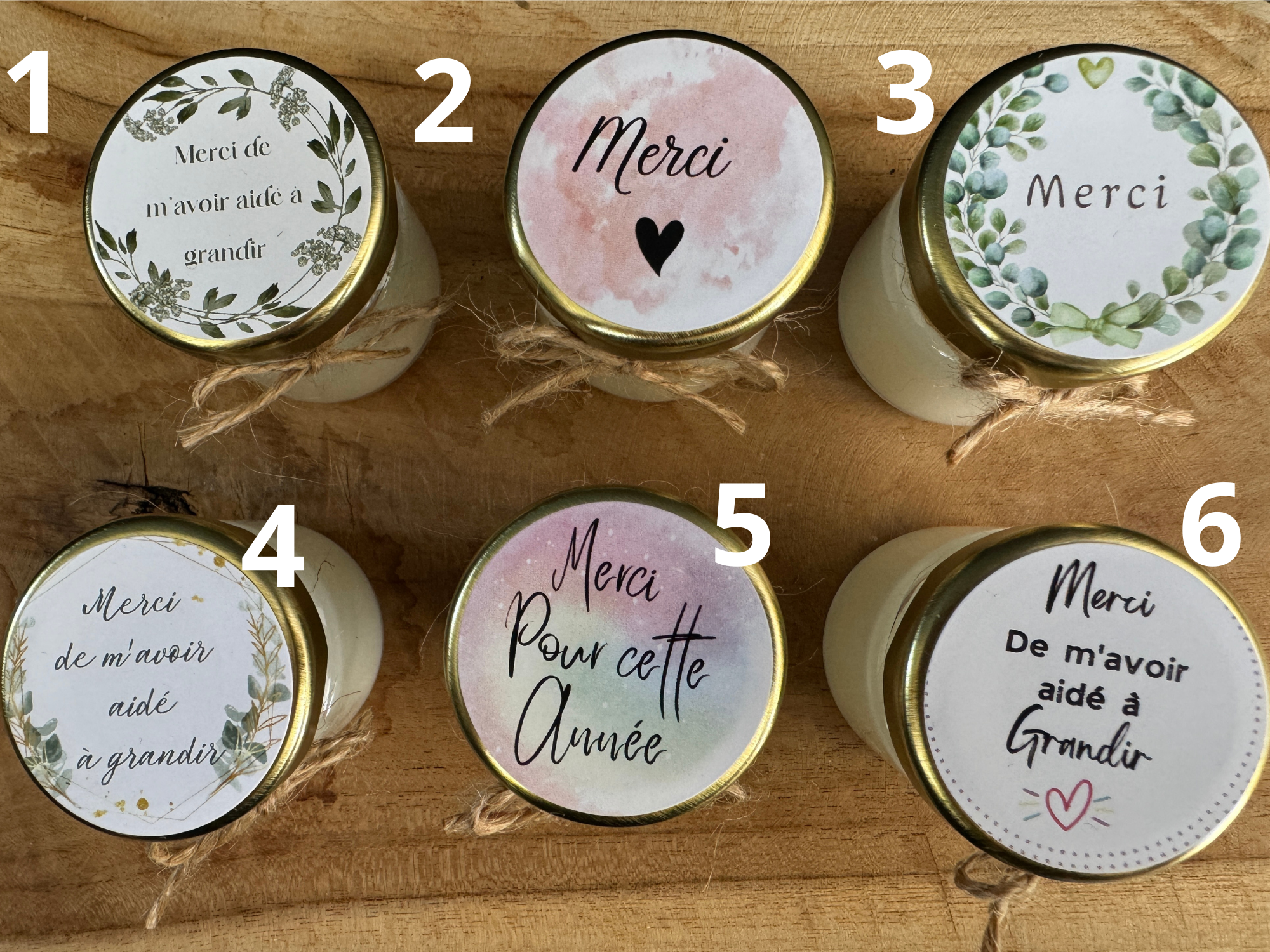 Bougies Merci
