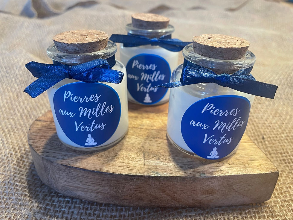 Miniature : Mini bougie Personnalisée couvercle liège