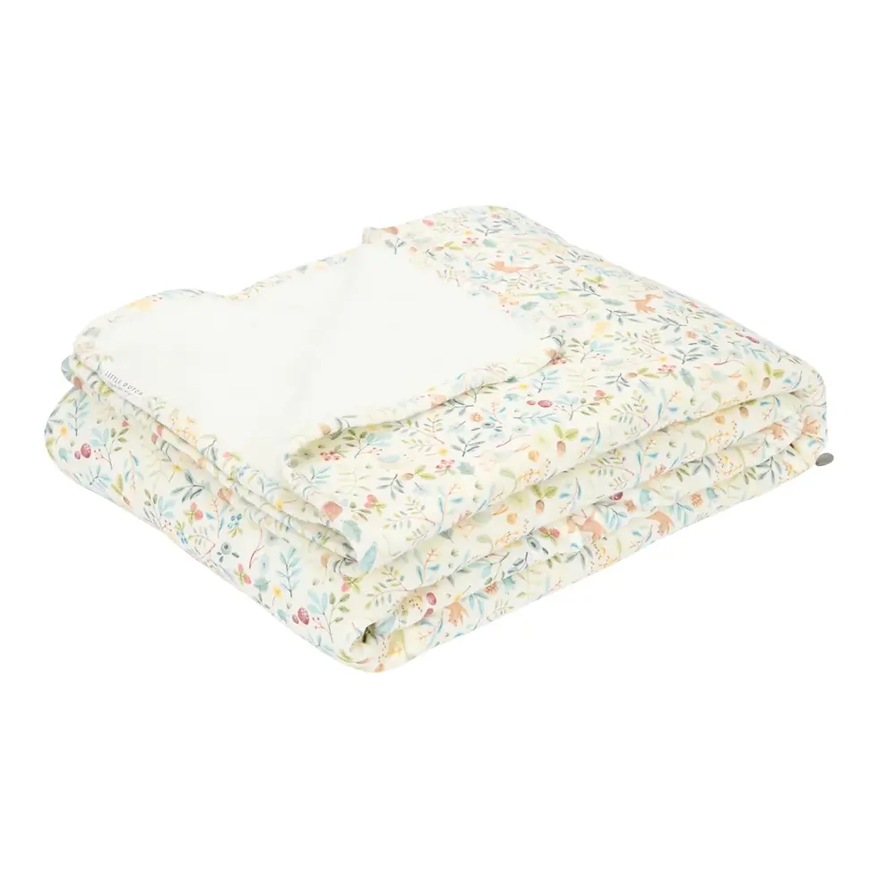 LITTLE DUTCH Bassinet Blanket Forest Wonders 70 x 100 cm