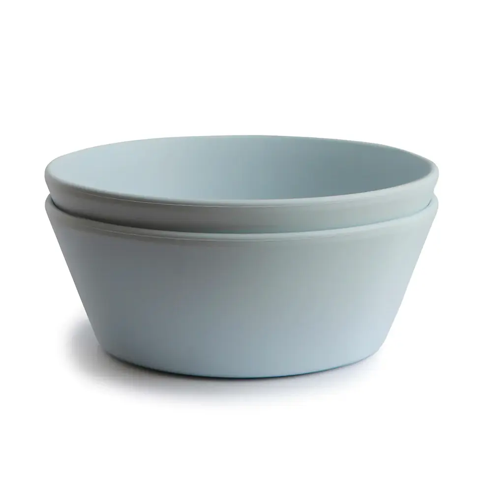 Thumbnail: Mushie Round Dinnerware Bowl, Set of 2