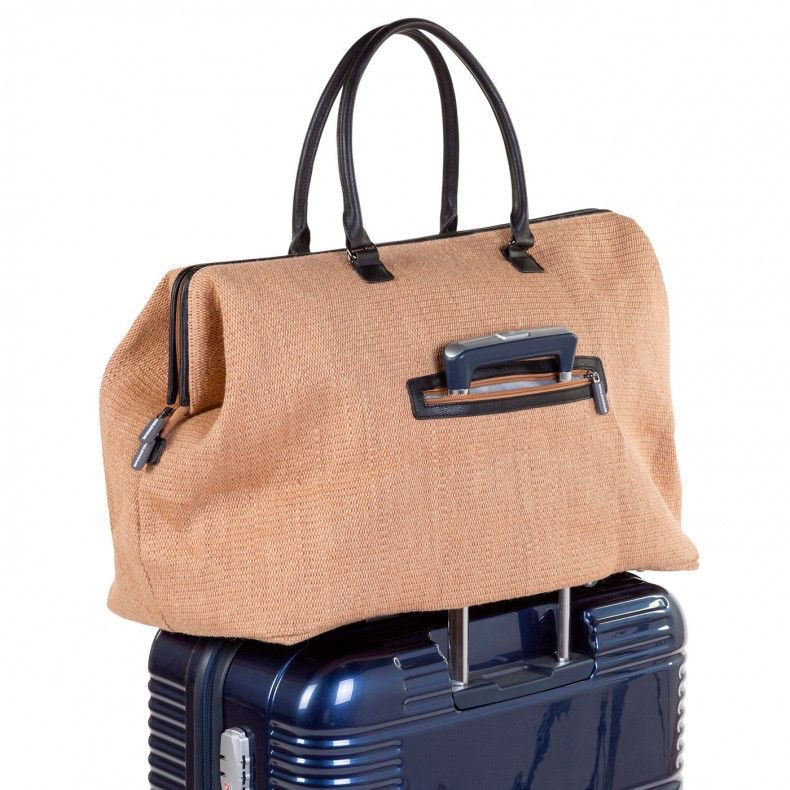 Thumbnail: CHILDHOME Mommy Bag - RAffia Look