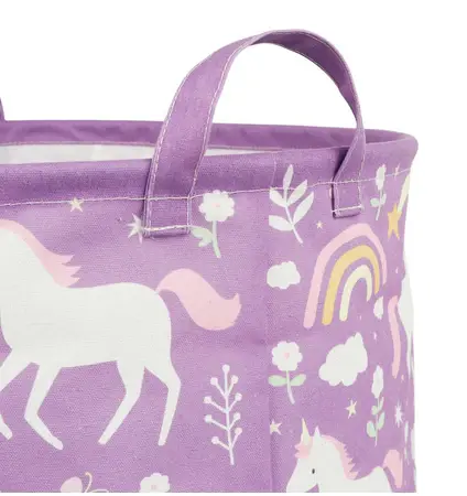 Thumbnail: A LITTLE LOVELY COMPANY Storage basket: Unicorn Dreams