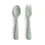 Thumbnail: Mushie Dinnerware Fork and Spoon Set