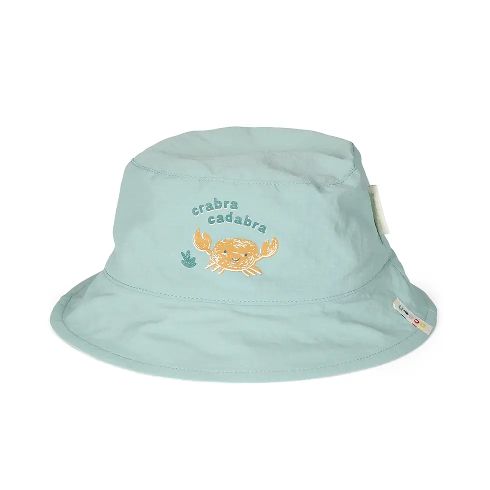 Thumbnail: LITTLE DUTCH-Reversible bucket hat Ocean Breeze