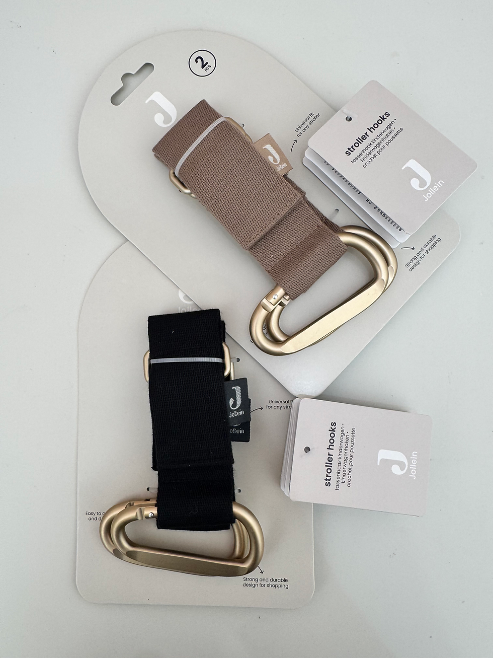 JOLLEIN -StrollerHooks -