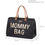 Thumbnail: CHILDHOME Mommy Bag - Black/Gold