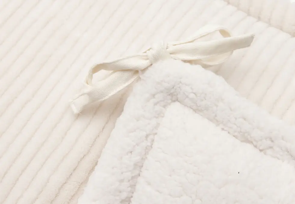 Thumbnail: JOLLEIN-Playpen Bumper - Cloudy Rib Oatmeal
