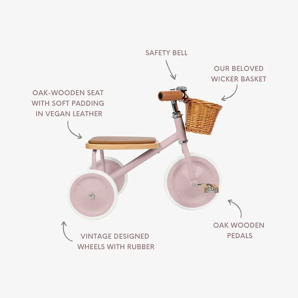 Thumbnail: BANWOOD TRIKE VINTAGE - DUSTYPINK