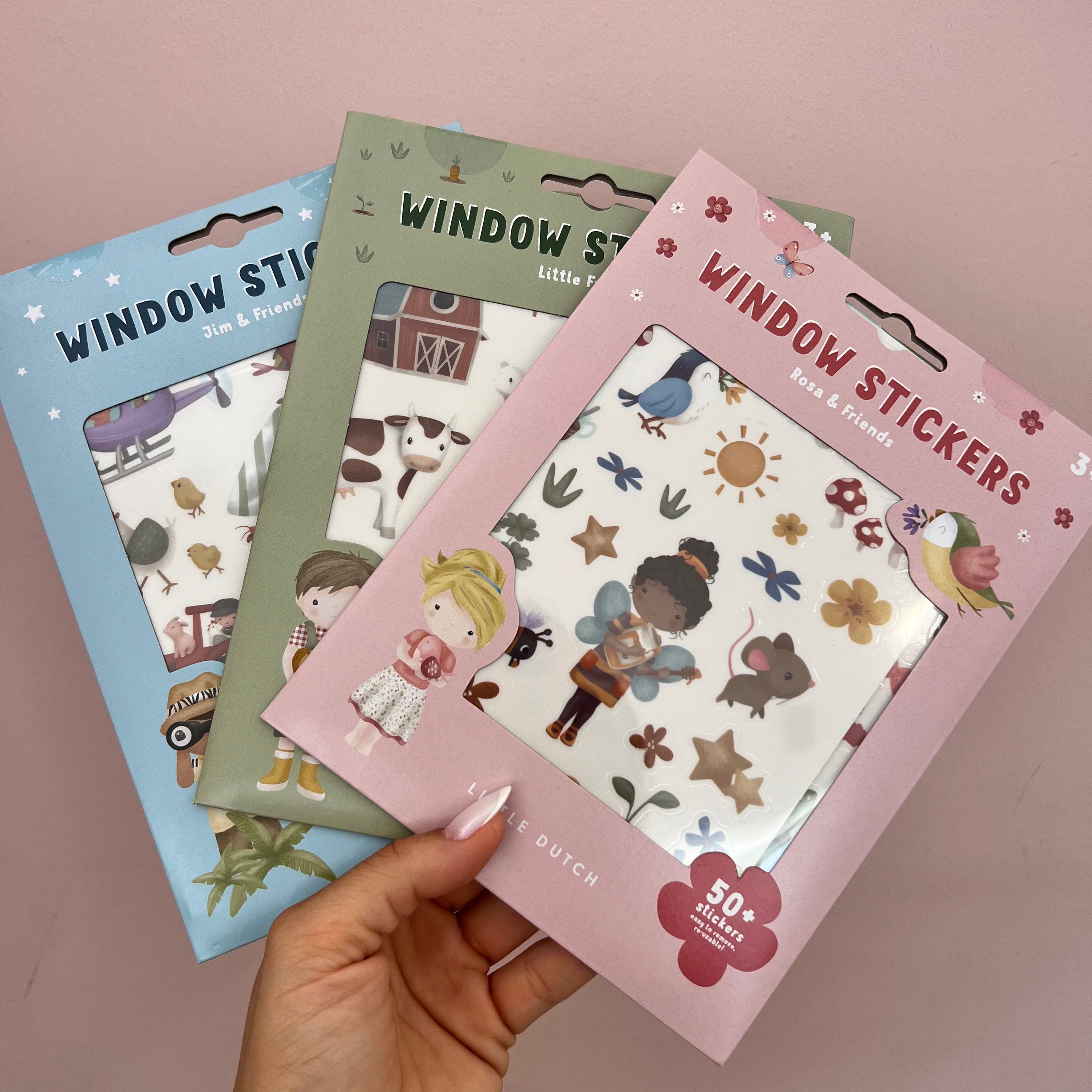 LITTLE DUTCH Window Stickers - Re-usable