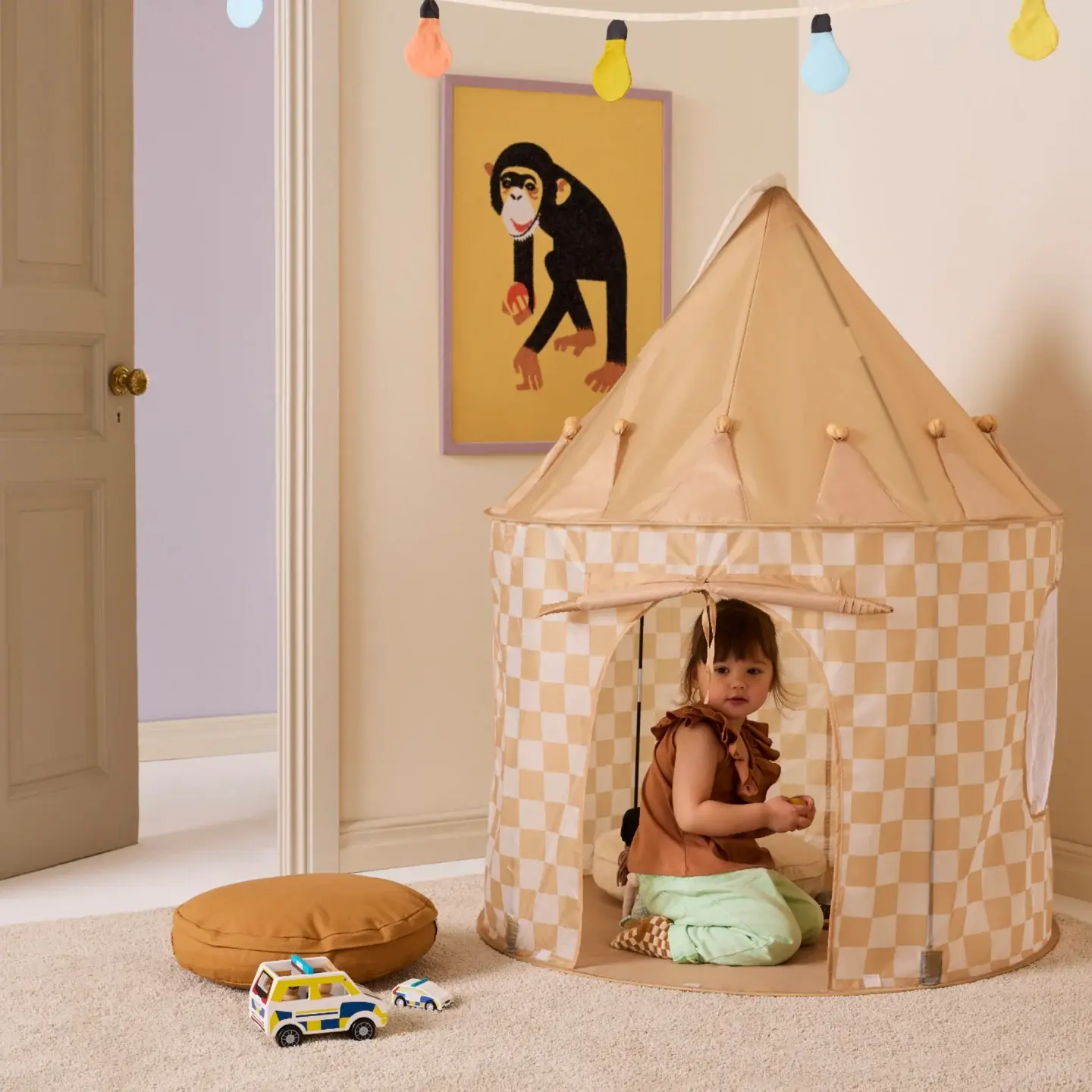 Kid’s Concept Play Tent - Star Yellow