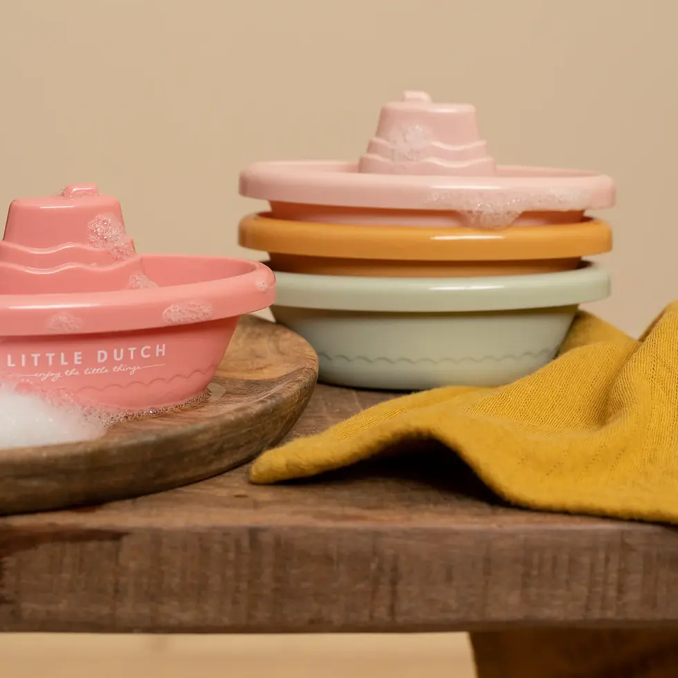 LITTLE DUTCH Stackable Bath Boats