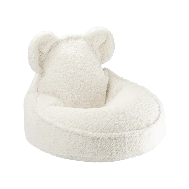 WIGIWAMA Cream White Bear Beanbag