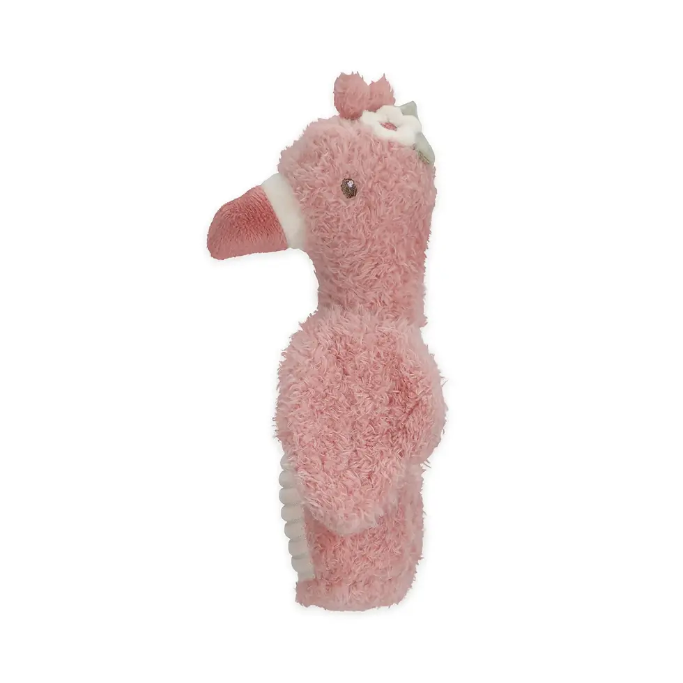 Thumbnail: LITTLE DUTCH - Squeeze rattle Flamingo