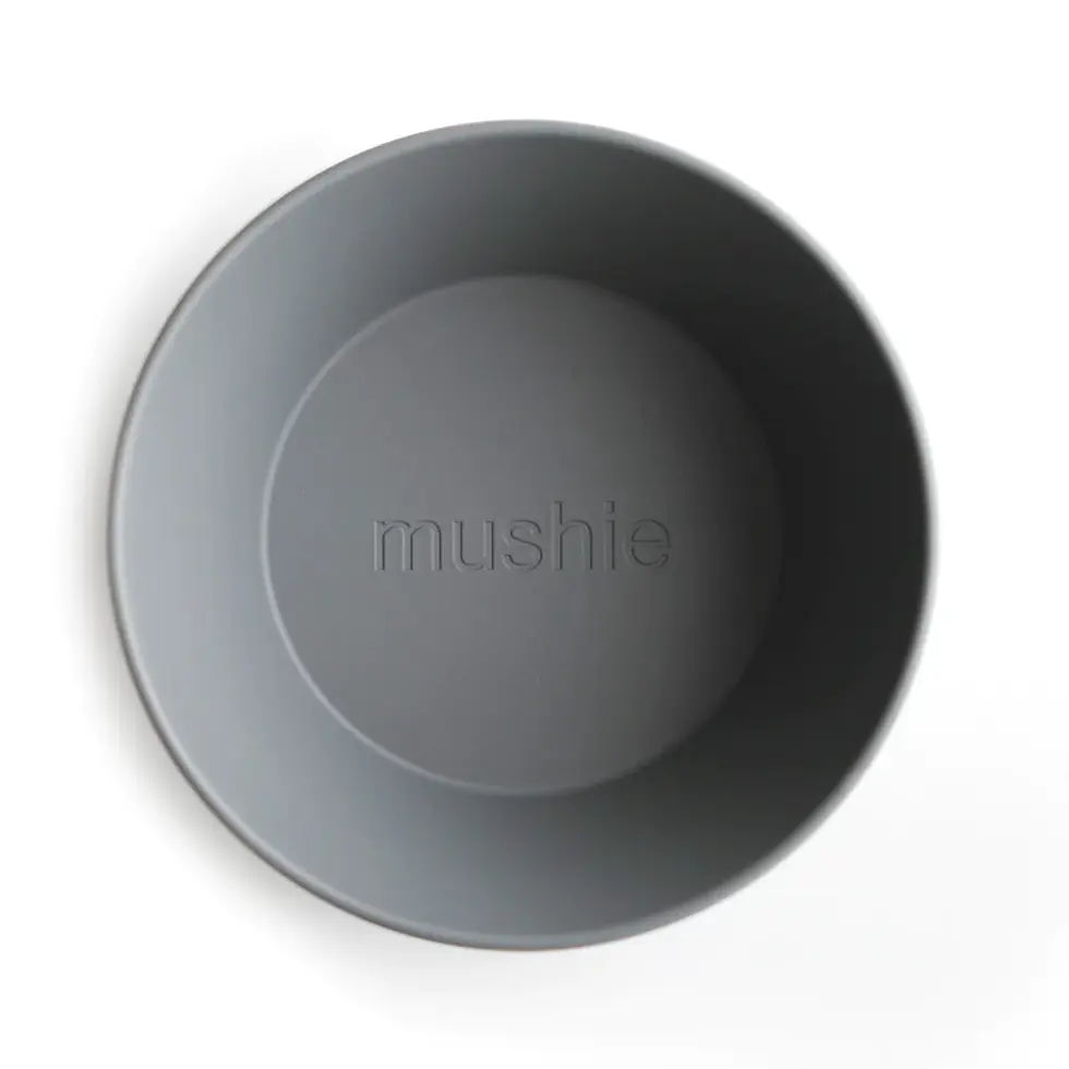 Thumbnail: Mushie Round Dinnerware Bowl, Set of 2